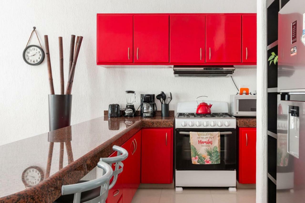 Mamitas Penthouse Apartment Playa del Carmen Ngoại thất bức ảnh